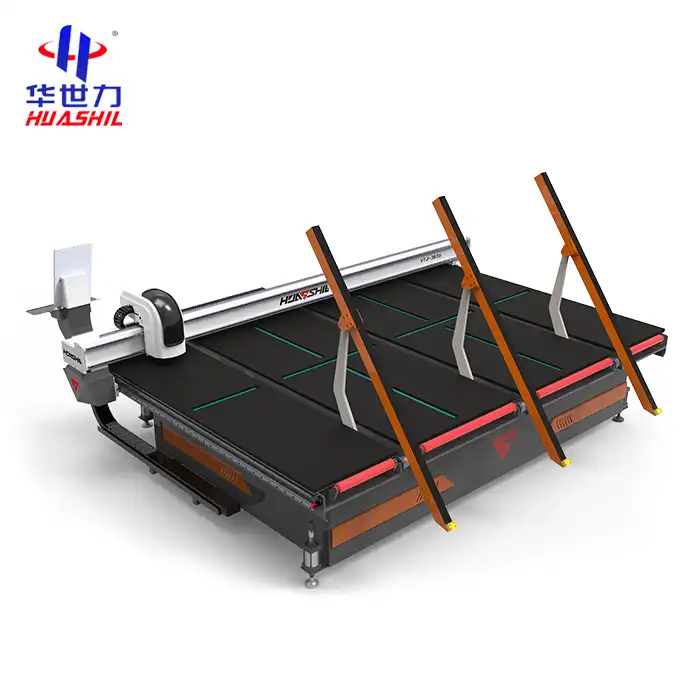 Semi automatic glass loading machine